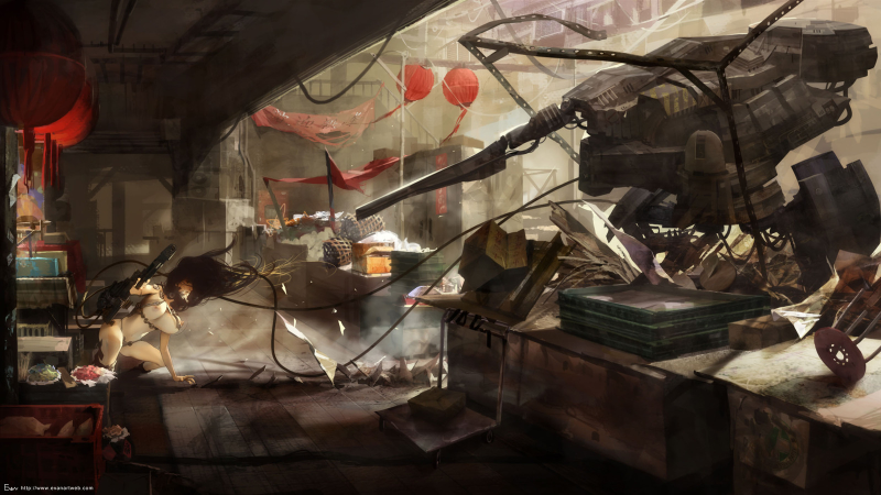 Illustration for article titled Robot Angels, Dragons, Starships & Bikes